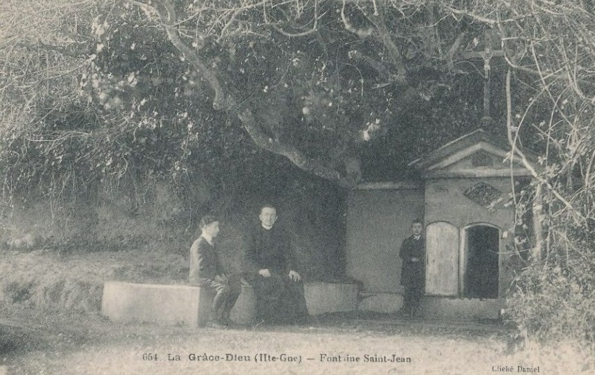 fontaine st-jean, lagrâce-dieu