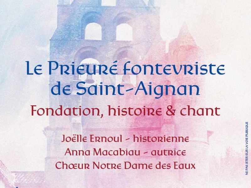 Concert Conférence, de Fontevraud à Saint-Aignan – 26 juillet&nbsp;2026